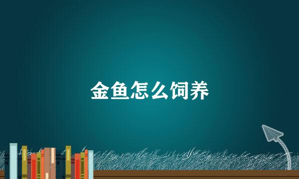 金鱼怎么饲养