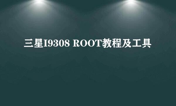 三星I9308 ROOT教程及工具