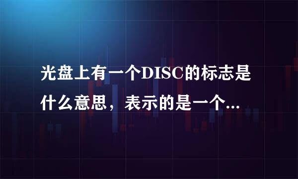 光盘上有一个DISC的标志是什么意思，表示的是一个什么盘，是不是驱动盘